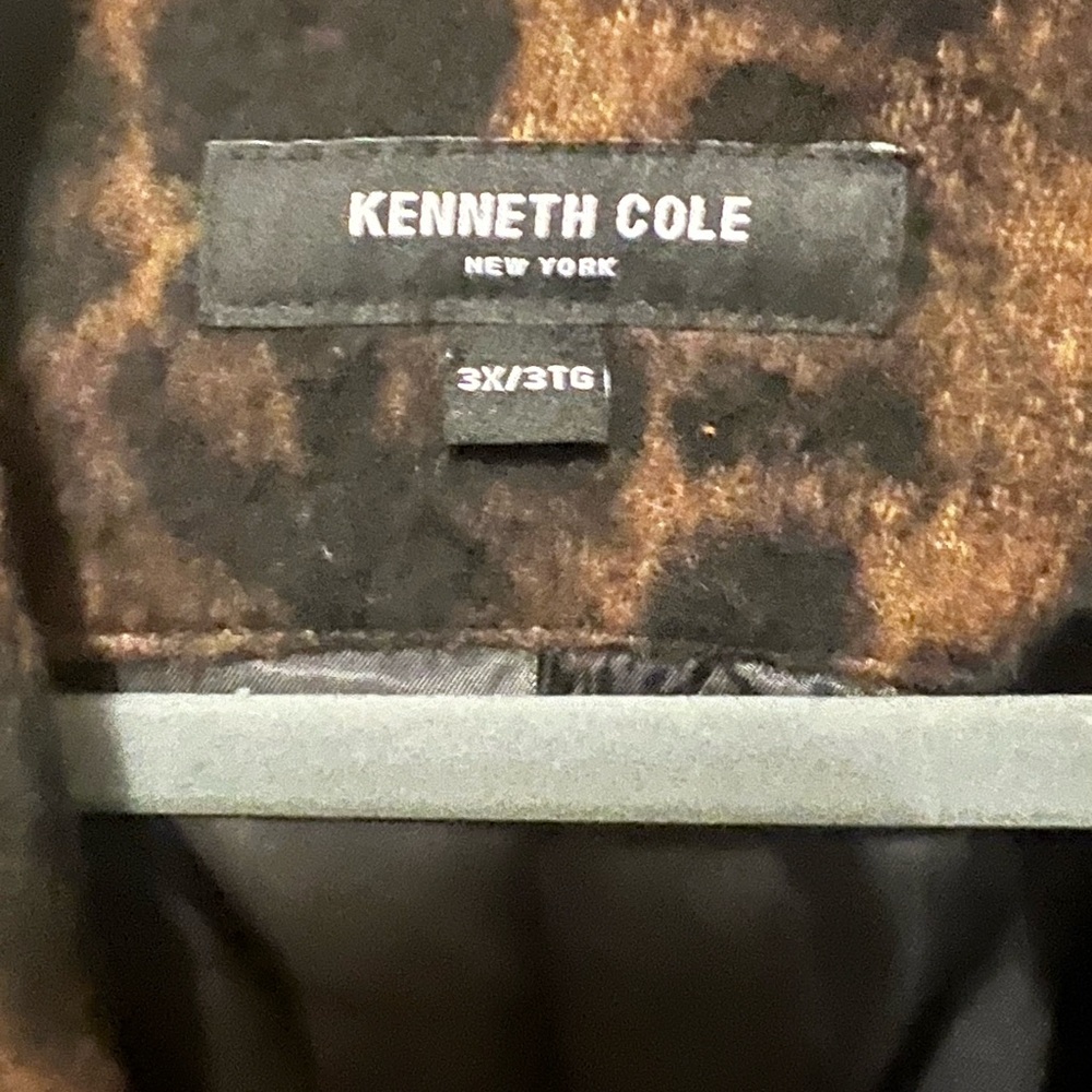 Kenneth Cole 3x Jacket with ribbed sleeves - Picture 3 of 5